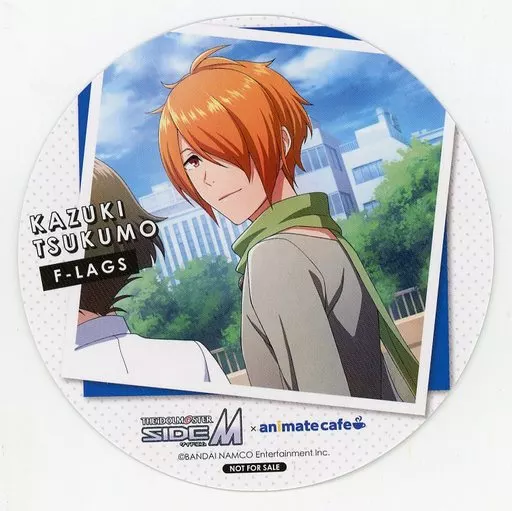 九十九一希 コースター 「アイドルマスターSideM×animatecafe Mフェス2022」 メニュー注文特典