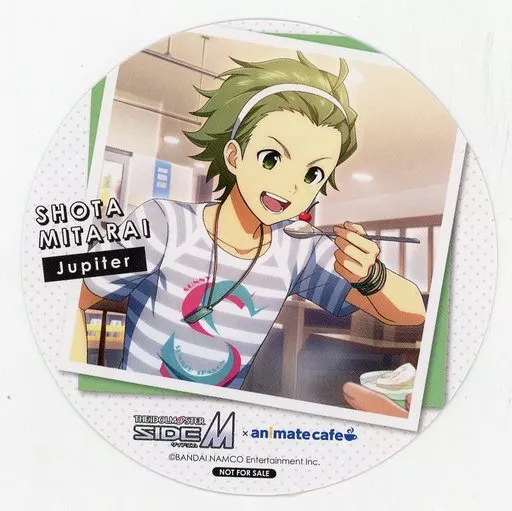 御手洗翔太 コースター 「アイドルマスターSideM×animatecafe Mフェス2022」 メニュー注文特典