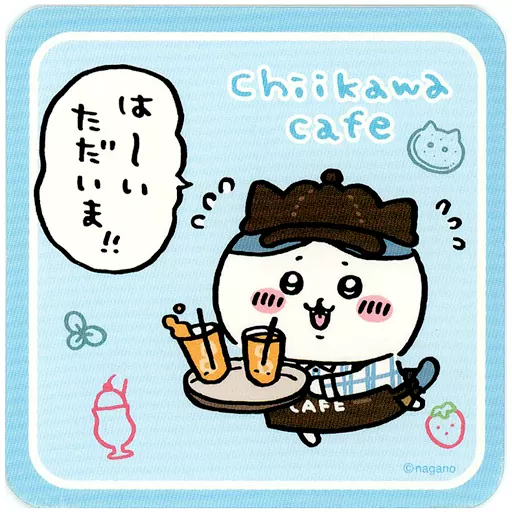 新品★ちいかわ【カフェ定員　ハチワレ　ちいかわ】限定 ちいかわ - ちいかわ 正規品 ちいかわカフェ カフェの店員さん