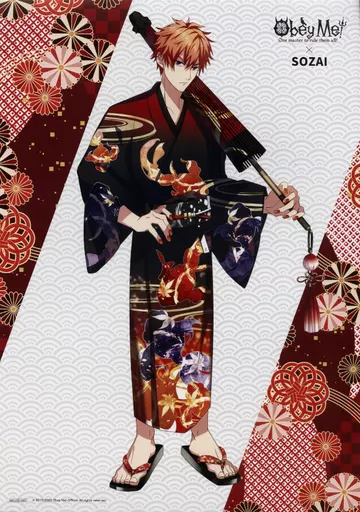 Obey Me! 奈良金魚ミュージアム ベルフェ 直筆サイン入りランチョンマット 駿河屋 - 【買取】ベルゼブブ ペーパーランチョンマット 「Obey Me