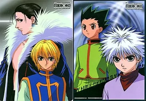 【未開封品】 HUNTER×HUNTER　クラピカ・キルア・クロロ　下敷き 駿河屋 -<中古>クラピカ＆クロロ/ゴン＆キルア 下敷き 「HUNTER×HUNTER