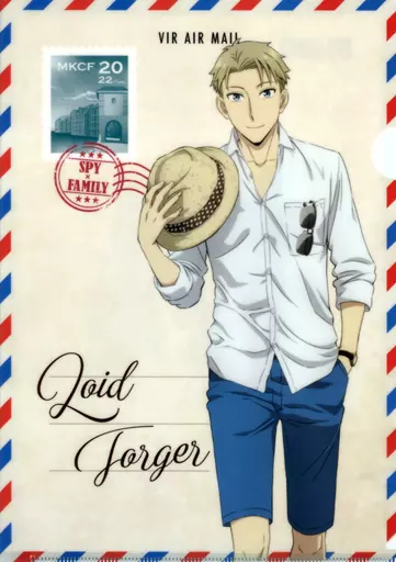 ロイド・フォージャー A4オリジナル 「SPY×FAMILY×マツモトキヨシ・ココカラファイン」 家族で季節対策キャンペーン 対象商品購入特典