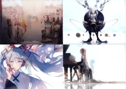 初音ミク クリアファイル Rella かわさきジャズ 7 駿河屋 -<中古>初音ミク RellaクリアファイルセットA(4枚組