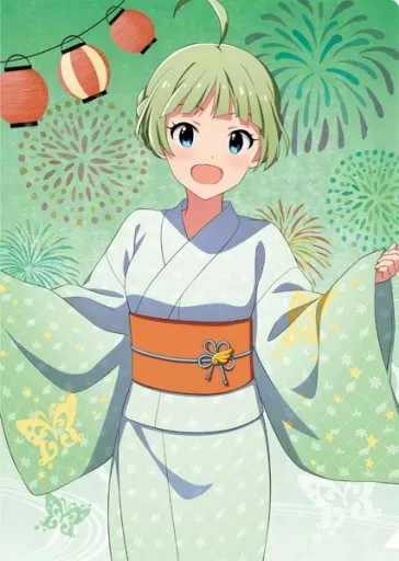 C.島原エレナ(夏祭りイメージ) A4クリアファイル 「アイドルマスター ミリオンライブ!」