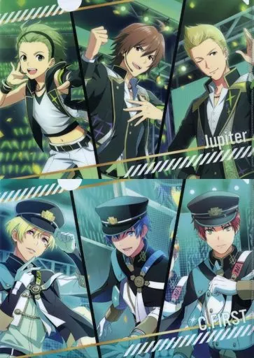 Jupiter＆C.FIRST. A4クリアファイル2枚セット 「アイドルマスター SideM」 ローソン・Loppi・HMV＆BOOKS online限定