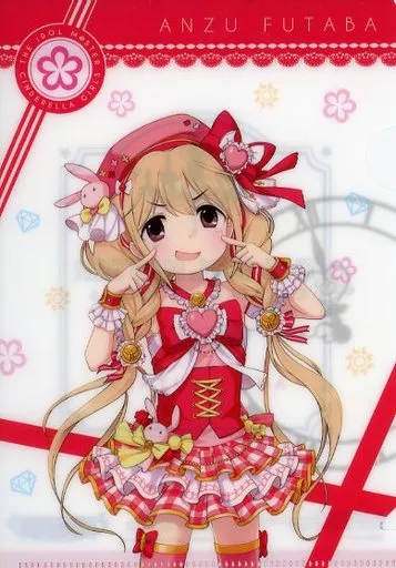 双葉杏 A5クリアファイル 「アイドルマスター シンデレラガールズ×セブンイレブン」 対象商品購入特典