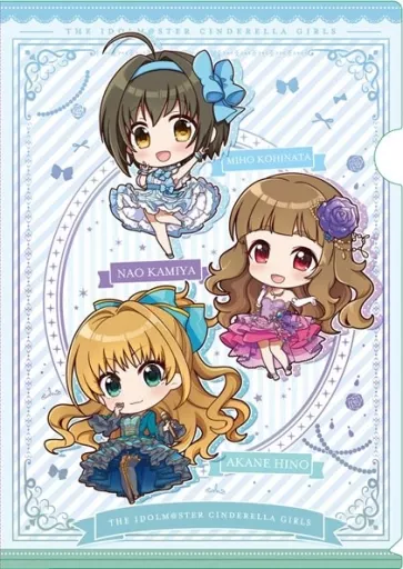 ユモレスク・ユニティ Ver. ぷちちょこ A4クリアファイル 「アイドルマスター シンデレラガールズ」