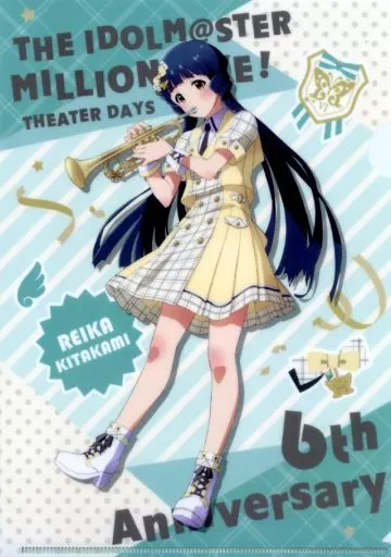 北上麗花 A4クリアファイル フューチャー・シグネチャーver. 「アイドルマスター ミリオンライブ! シアターデイズ 6th Anniversary in AKIHABARA」