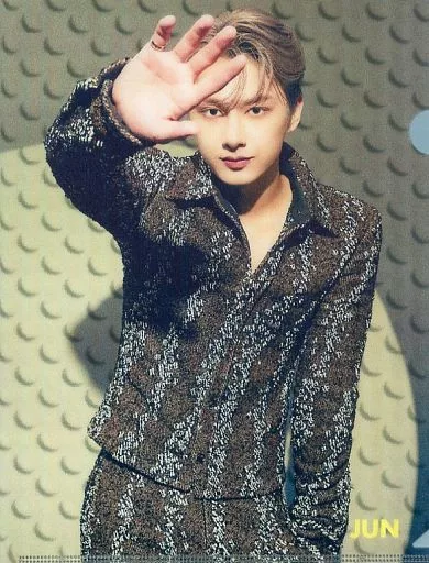 駿河屋 -<中古>[単品] ジュン 写真入りレンチキュラークリアファイル