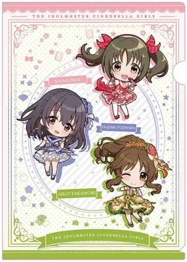 ビビッドカラーエイジ Ver. ぷちちょこ A4クリアファイル 「アイドルマスター シンデレラガールズ」