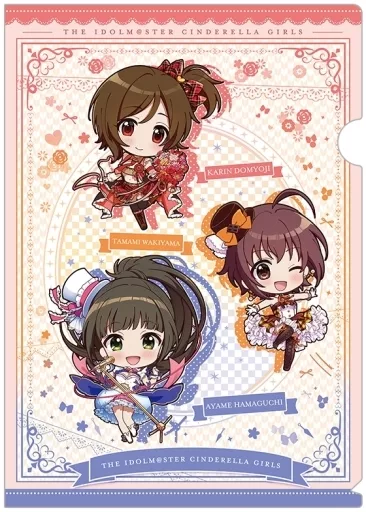 可惜夜月 Ver. ぷちちょこ A4クリアファイル 「アイドルマスター シンデレラガールズ」