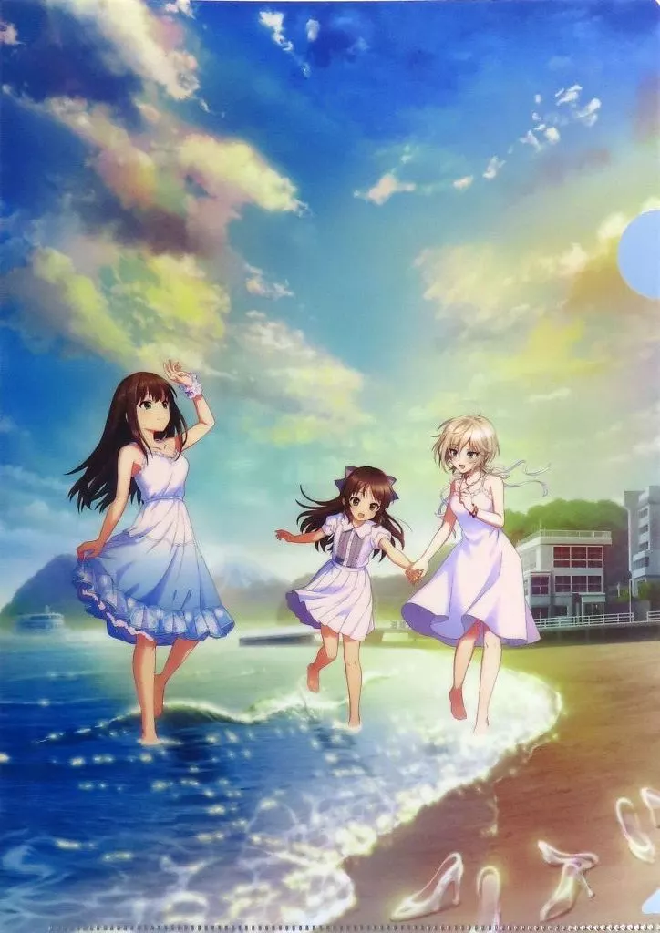 アイドルマスター シンデレラガールズ ver. アイラブ歌合戦 イベント公式クリアファイル 「異次元フェス アイドルマスター★・ラブライブ!歌合戦」