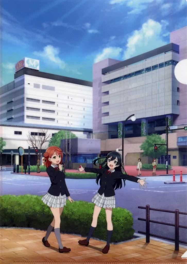 ラブライブ!虹ヶ咲学園スクールアイドル同好会 ver. アイラブ歌合戦 イベント公式クリアファイル 「異次元フェス アイドルマスター★・ラブライブ!歌合戦」