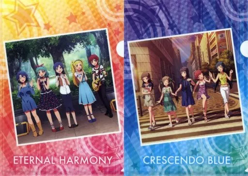 アイドルマスターミリオンライブ! A4クリアファイル2枚セット 「CD THE IDOLM＠STER LIVE THE＠TER HARMONY 05＆06」 アニメイト連動特典