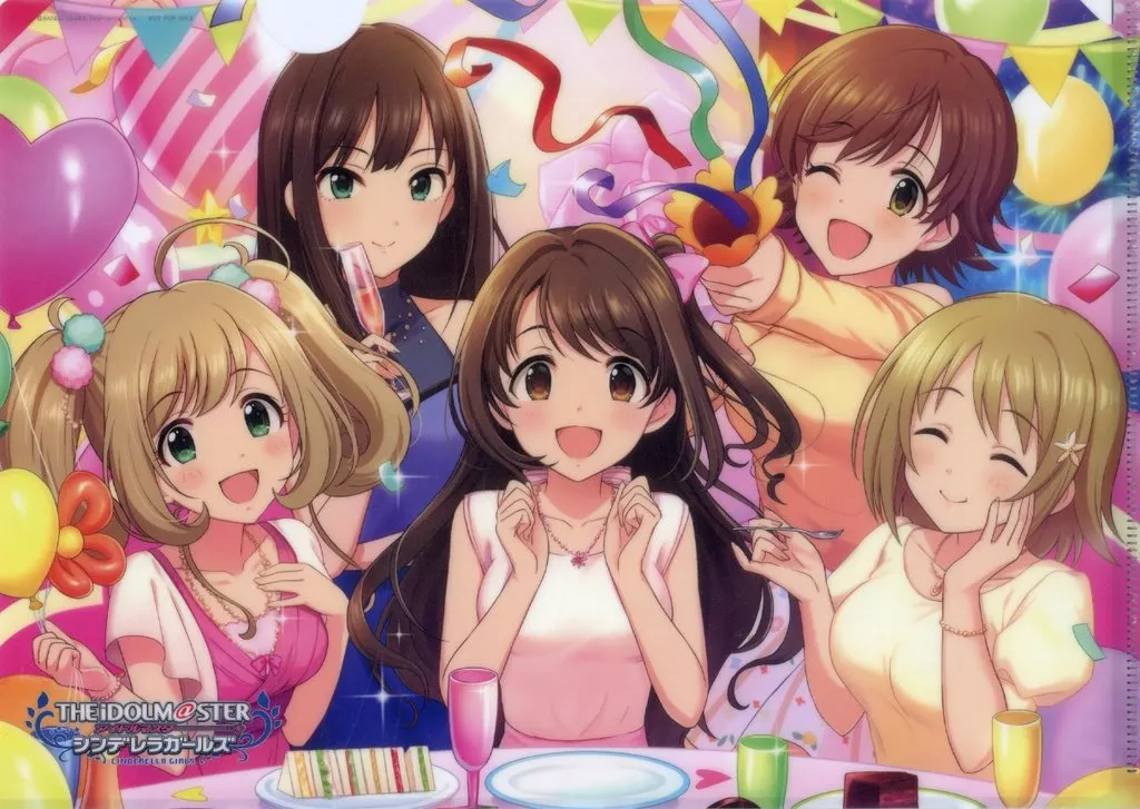 Trinity Field＆Happy New Yeah! A4クリアファイル 「アイドルマスター シンデレラガールズ 7thLIVE TOUR記念アニメイトキャンペーン旧譜フェア 第三弾」 対象商品購入特典