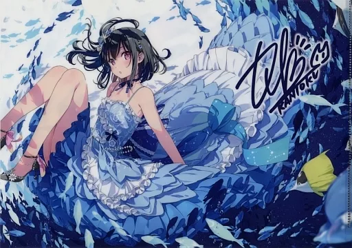 駿河屋 -<中古>カントクイラスト A4クリアファイル 「SHIZUKU