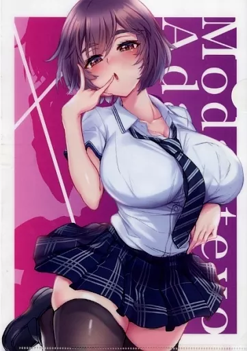 姫乃朱莉/椎名楓 A4 「悶えてよ、アダムくん 1+2巻 同時購入フェア in メロンブックス」 対象書籍購入特典