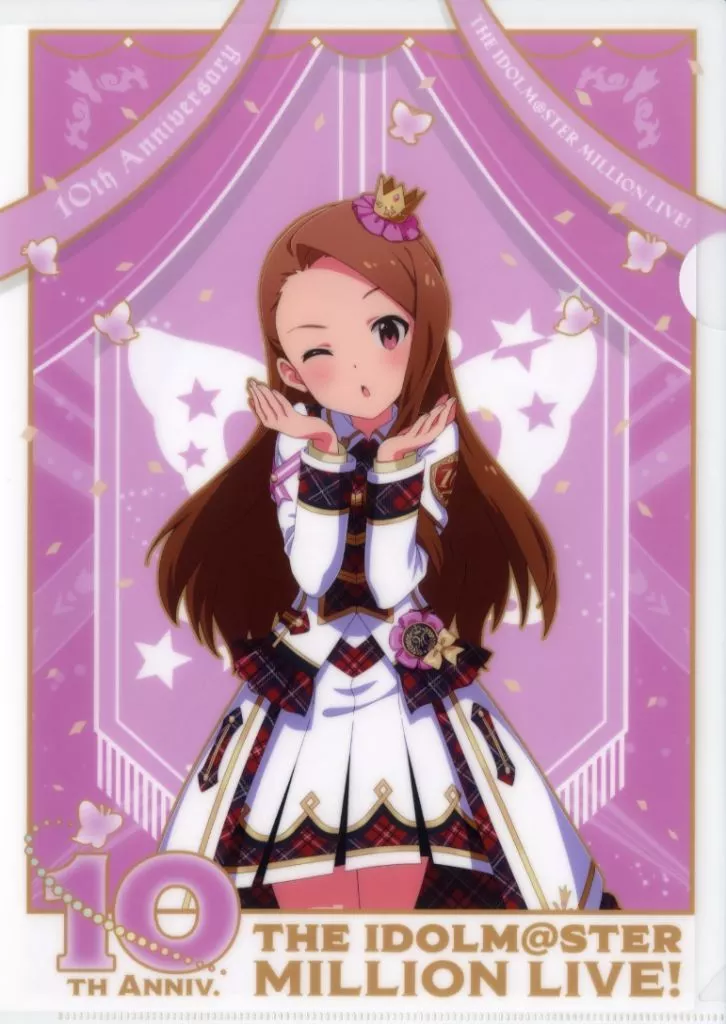水瀬伊織 A4クリアファイル リ・プロローグ・Xver. 「THE IDOLM＠STER MILLION LIVE! 10th Anniversary Final Shop in コトブキヤ秋葉原館」