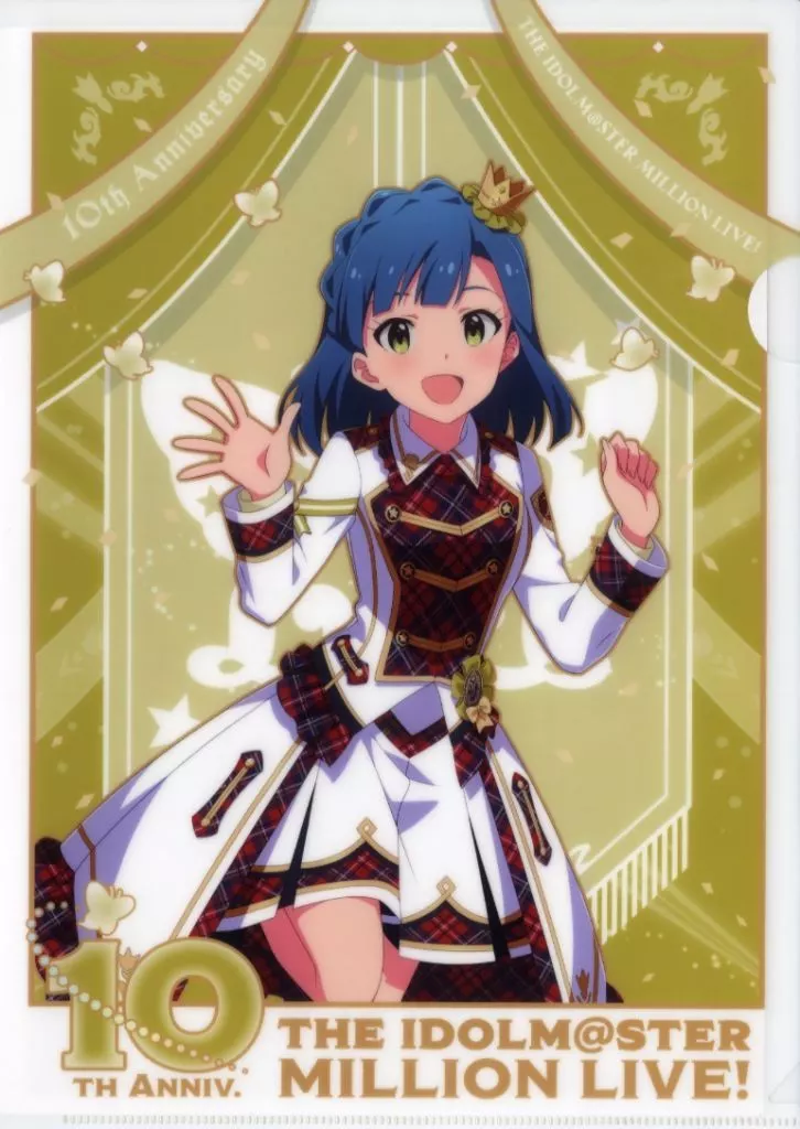 七尾百合子 A4クリアファイル リ・プロローグ・Xver. 「THE IDOLM＠STER MILLION LIVE! 10th Anniversary Final Shop in コトブキヤ秋葉原館」
