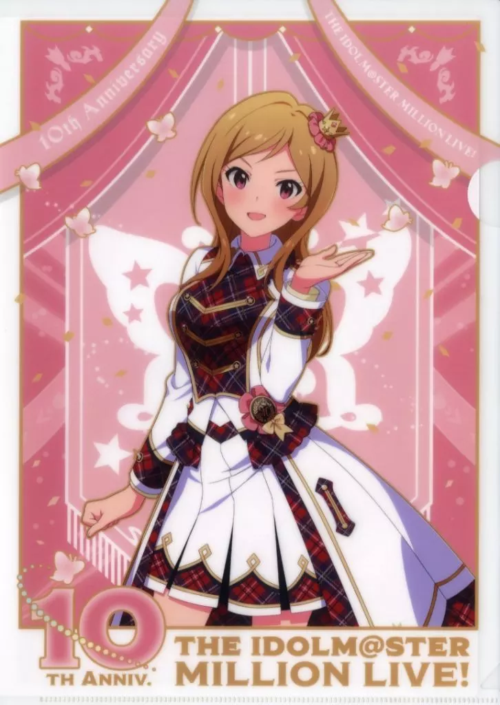 百瀬莉緒 A4クリアファイル リ・プロローグ・Xver. 「THE IDOLM＠STER MILLION LIVE! 10th Anniversary Final Shop in コトブキヤ秋葉原館」