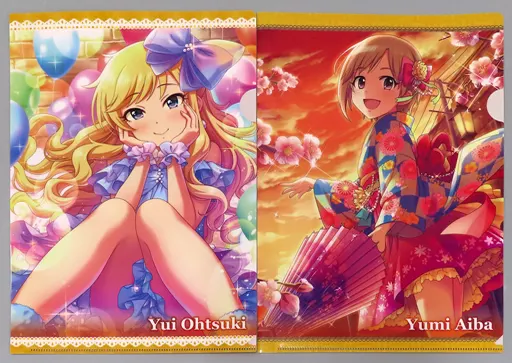 大槻唯＆相葉夕美 A4クリアファイル2枚セット 「アイドルマスター シンデレラガールズ」