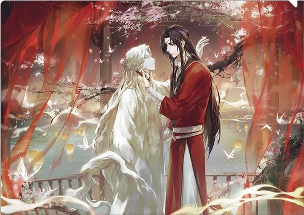 天官賜福◆三郎◆花城◆クリアファイル◆傘 駿河屋 -<中古>三郎/花城 クリアファイル 「天官賜福」（クリアファイル）