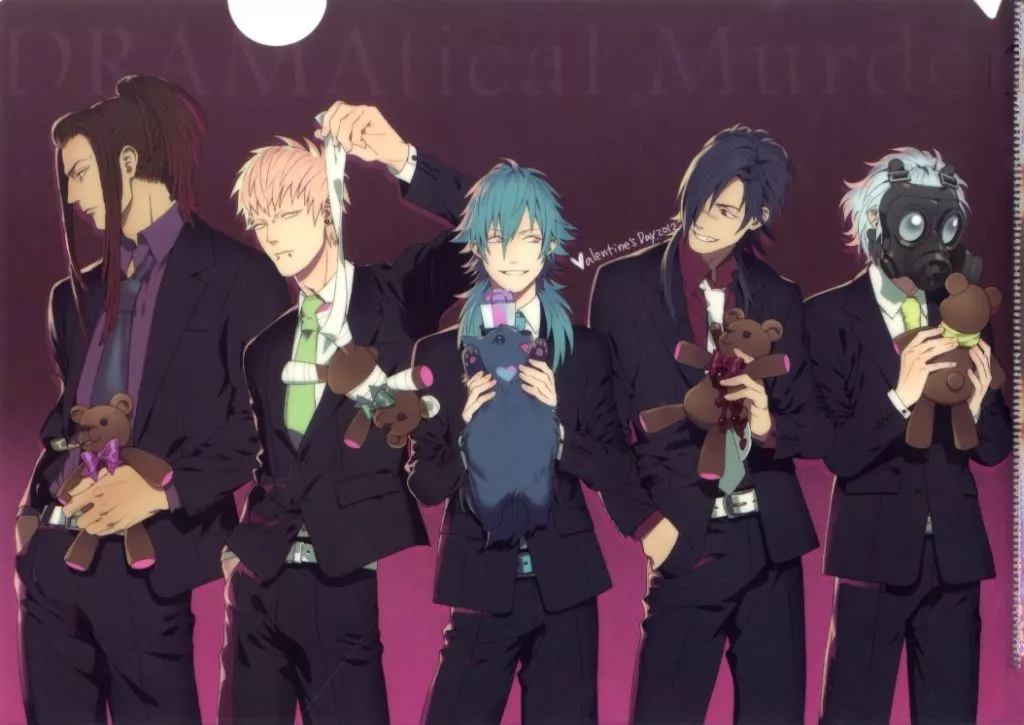 クリアファイル　[単品] DRAMAtical Murder(パープル) A4クリアファイル 「ニトロプラス キラル スペシャルくじ」 G賞