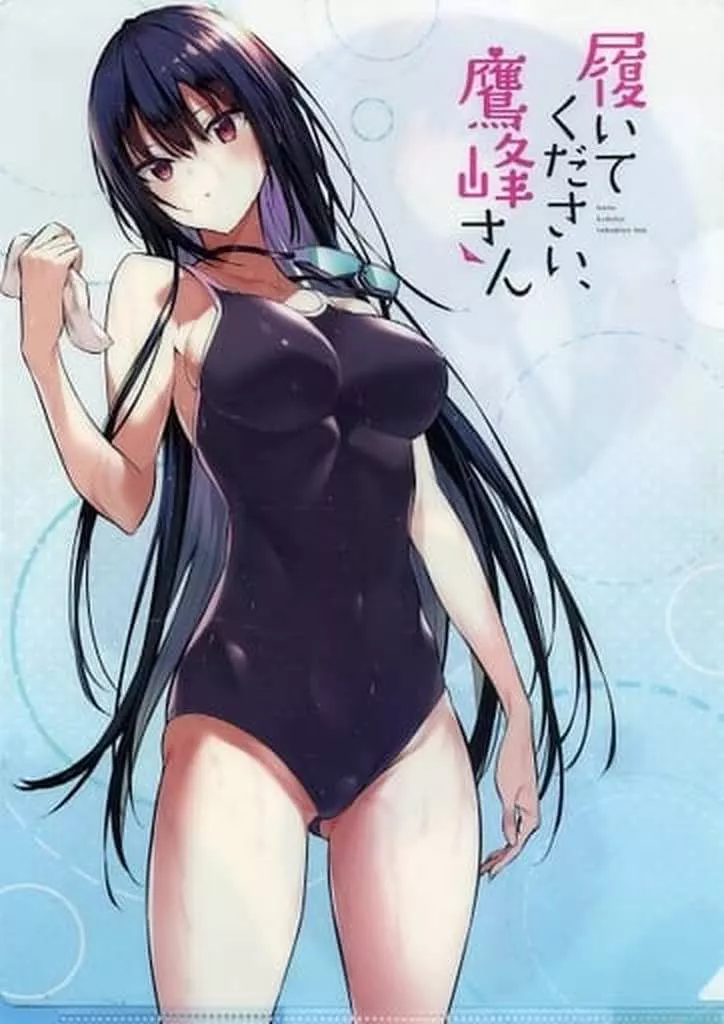 履いてください、鷹峰さん A4クリアファイルセット 履いてください 鷹峰さん 10巻 A4 クリアファイル メロンブックス 特典