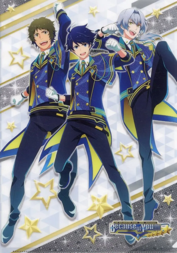 THE 虎牙道 A4クリアファイル 5周年 「アイドルマスター SideM」