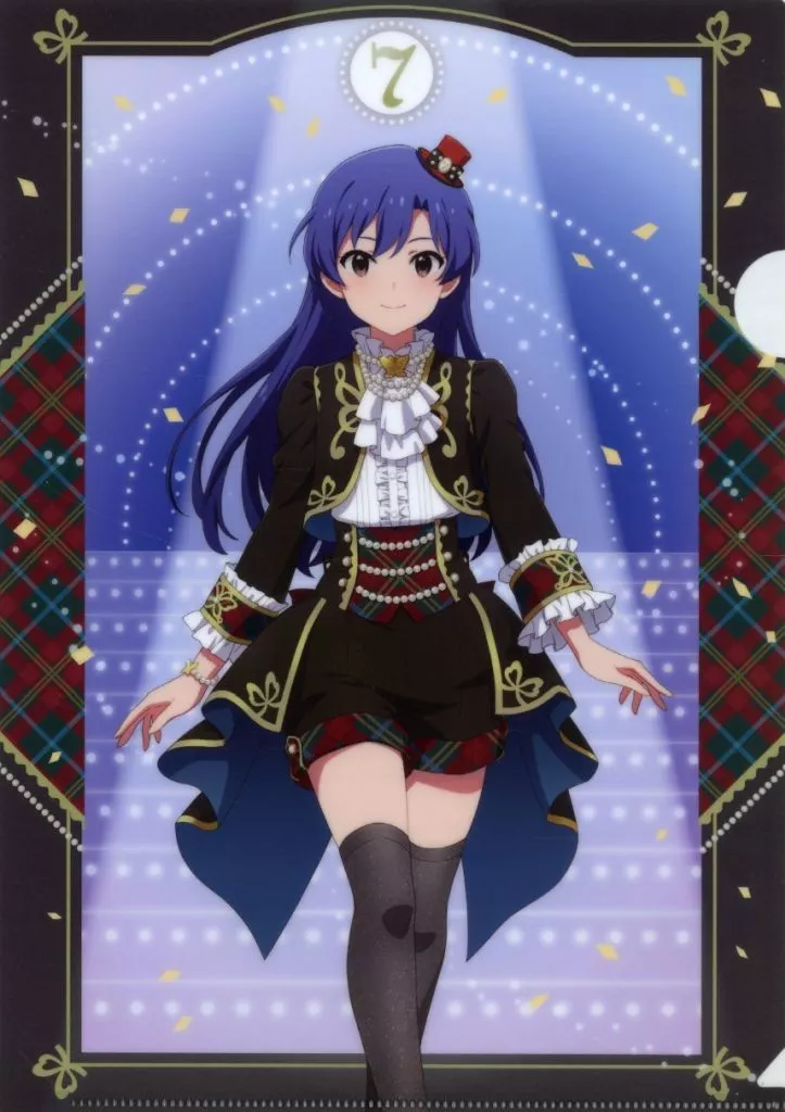 如月千早 A4クリアファイル ブライテスト・ショーケースver. 「アイドルマスター ミリオンライブ! シアターデイズ 7th Anniversary in AKIHABARA ～秋葉原っぱフェスティバル～」
