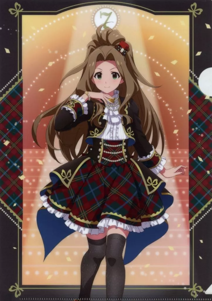 二階堂千鶴 A4クリアファイル ブライテスト・ショーケースver. 「アイドルマスター ミリオンライブ! シアターデイズ 7th Anniversary in AKIHABARA ～秋葉原っぱフェスティバル～」