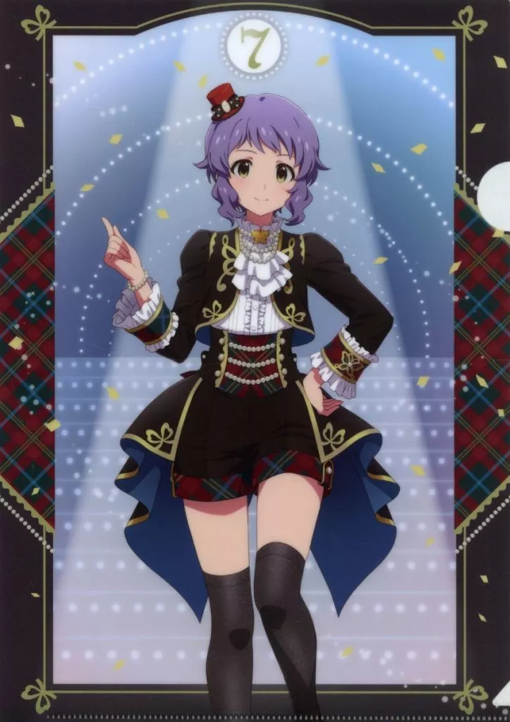 真壁瑞希 A4クリアファイル ブライテスト・ショーケースver. 「アイドルマスター ミリオンライブ! シアターデイズ 7th Anniversary in AKIHABARA ～秋葉原っぱフェスティバル～」