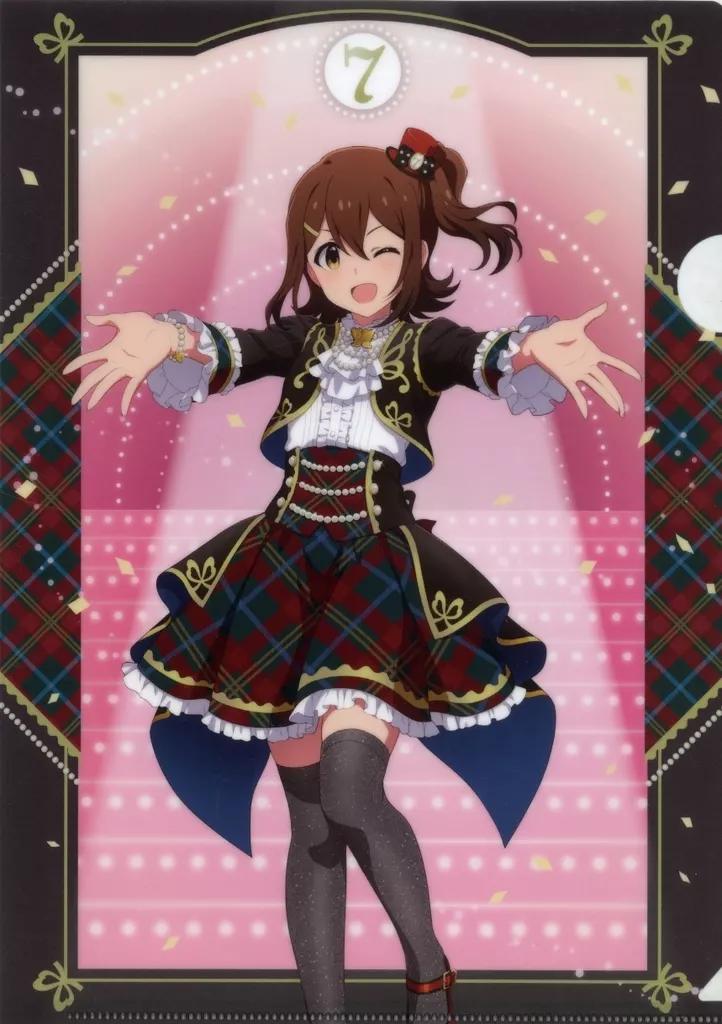 春日未来 A4クリアファイル ブライテスト・ショーケースver. 「アイドルマスター ミリオンライブ! シアターデイズ 7th Anniversary in AKIHABARA ～秋葉原っぱフェスティバル～」