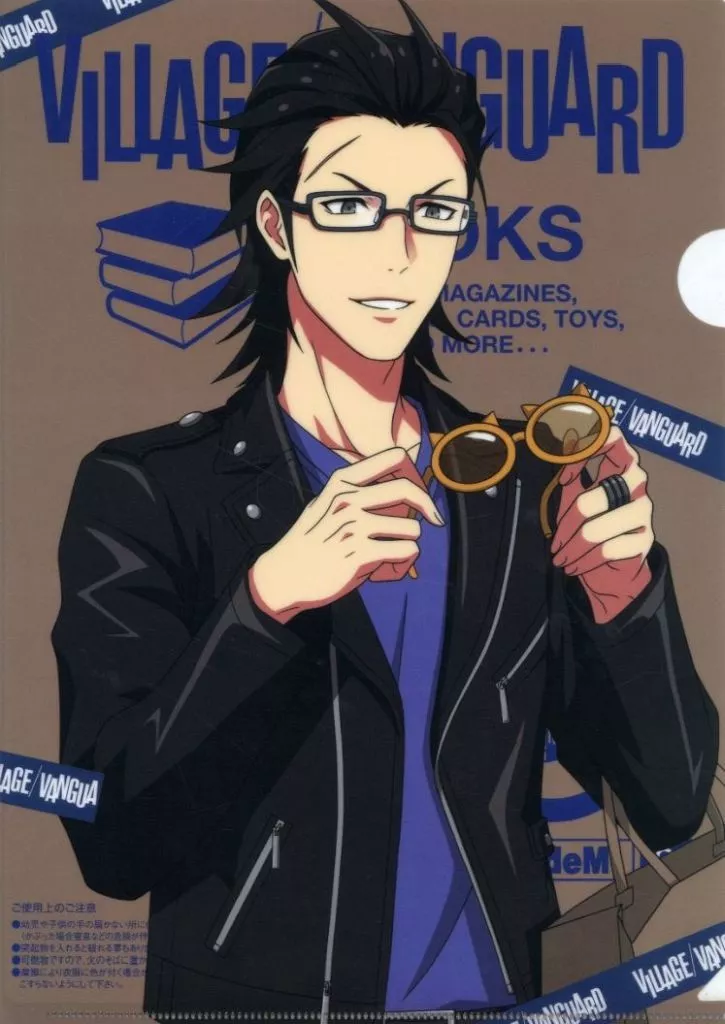 [単品] 黒野玄武 A4クリアファイル 「アイドルマスター SideM×ヴィレッジヴァンガード」