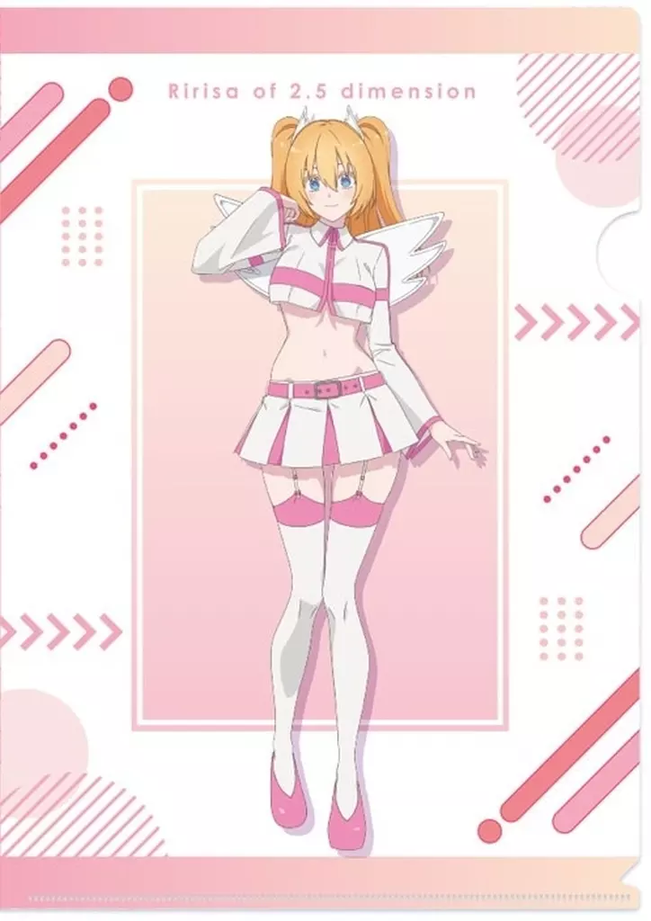 駿河屋 -<中古>01.天乃リリサ/リリエル天使衣装 A4クリア