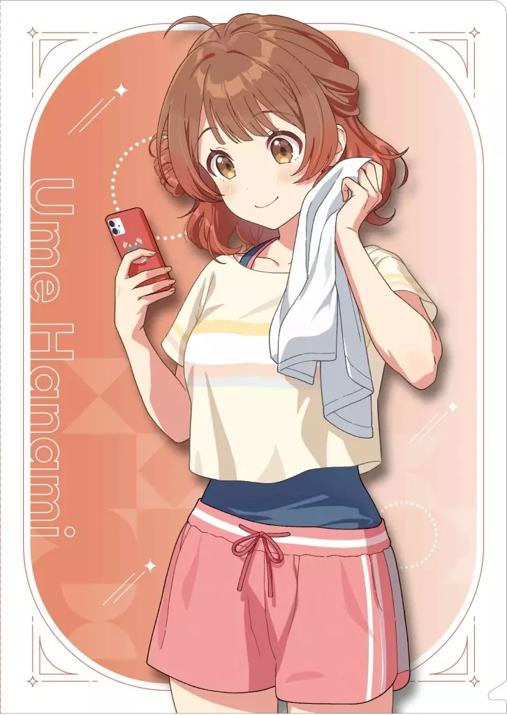 花海佑芽 クリアファイル 「学園アイドルマスター」