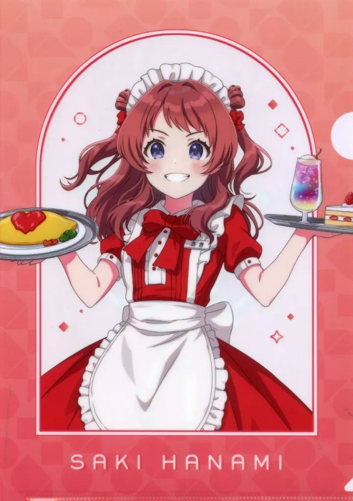 花海咲季 A4クリアファイル 「学園アイドルマスター×SWEETS PARADISE 第2弾」