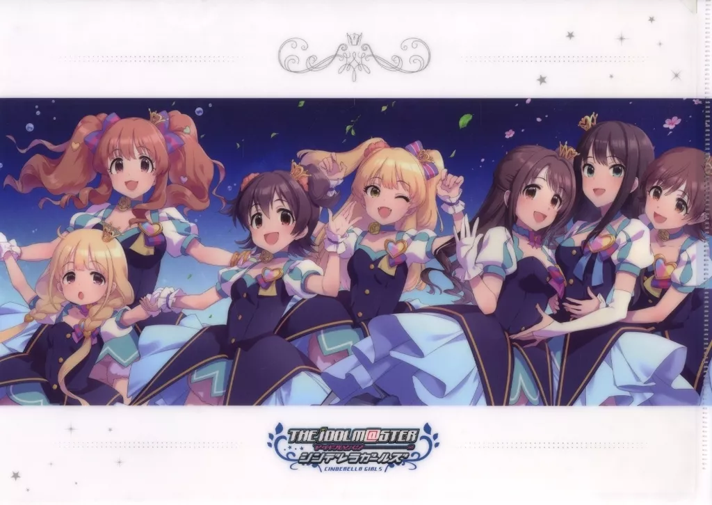 集合 描き下ろしジャケット絵柄A4クリアファイル 「アイドルマスター シンデレラガールズ Blu-ray Disc BOX」 メーカー購入特典