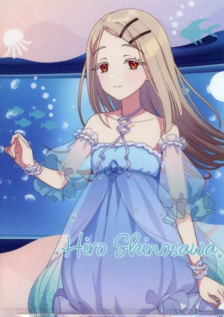 篠澤広 A4クリアファイル 「サンシャイン水族館×学園アイドルマスター」