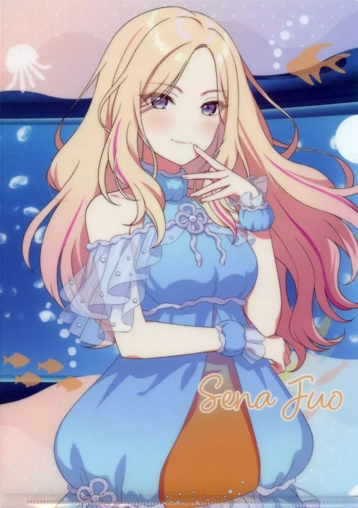 十王星南 A4クリアファイル 「サンシャイン水族館×学園アイドルマスター」