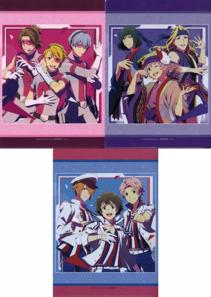 集合 A4クリアファイル 3枚セット 「CD アイドルマスター SideM NEW STAGE EPISODE：13・14・15」 アニメイト連動購入特典