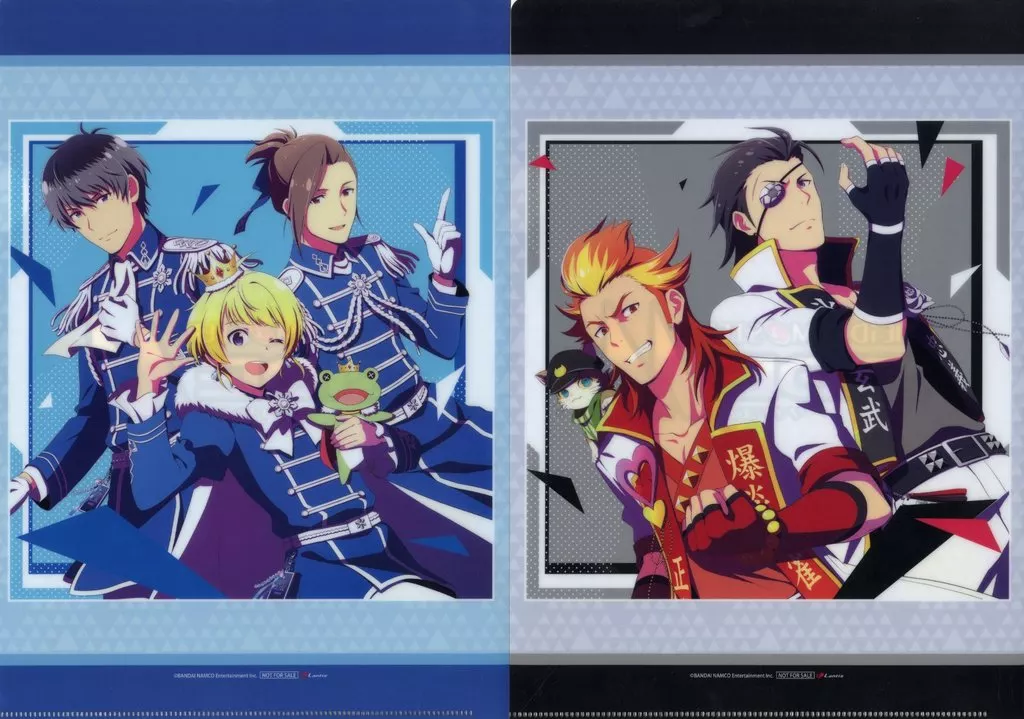 集合 A4クリアファイル 2枚セット 「CD アイドルマスター SideM NEW STAGE EPISODE：05・06」 アニメイト連動購入特典