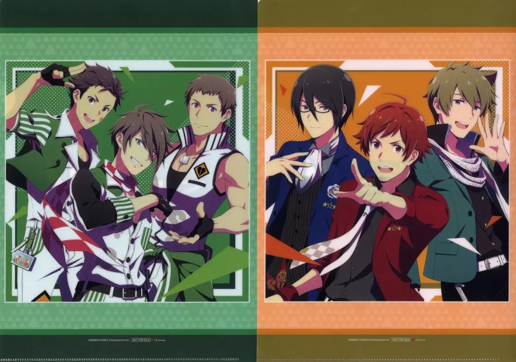 集合 A4クリアファイル 2枚セット 「CD アイドルマスター SideM NEW STAGE EPISODE：11・12」 アニメイト連動購入特典