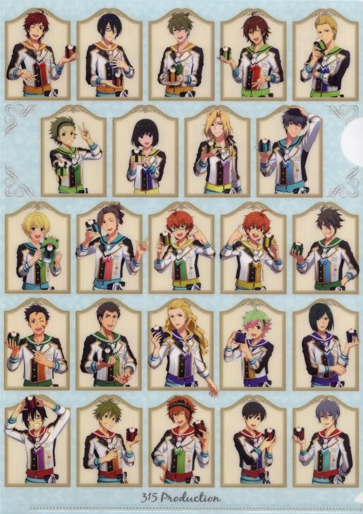 集合 A4クリアファイル 「CD アイドルマスター SideM 315の日記念スペシャルドラマCD『駆け抜けろ!31.5時間テレビ!」 封入特典