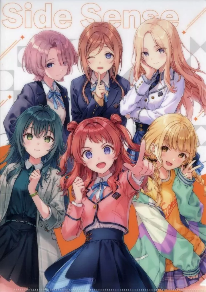 集合 クリアファイル 「コミックス 学園アイドルマスター コミックアンソロジー Side Sense」 メロンブックス購入特典