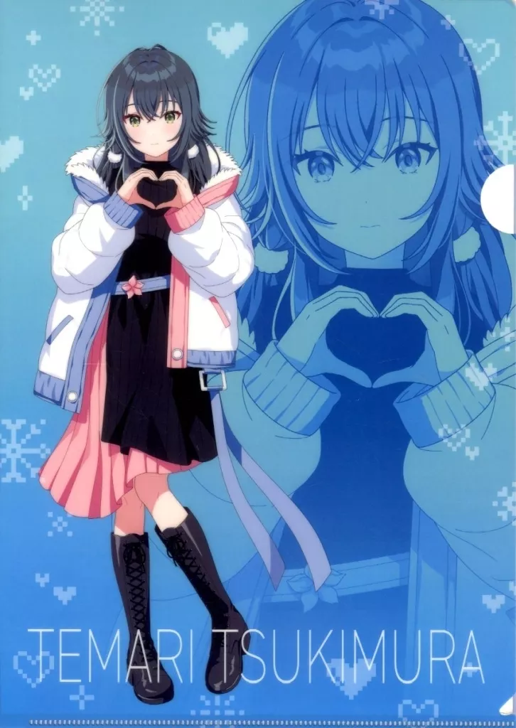 月村手毬 A4クリアファイル 「学園アイドルマスター×アトフェス×狭山スキー場 Sayama Winter mode」