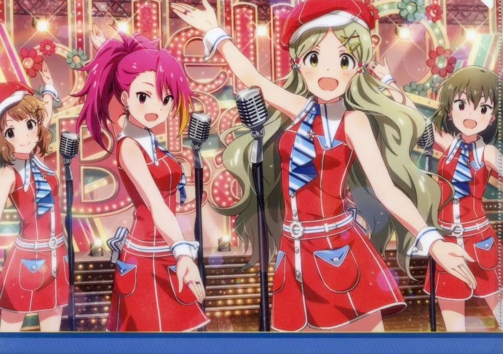 Jelly PoP Beans A4クリアファイル 「アイドルマスター ミリオンライブ!」