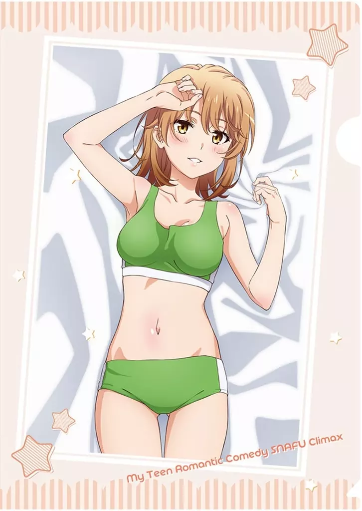 一色いろは(スポーツウェア) 描き下ろし A4 「やはり俺の青春ラブコメはまちがっている。完」