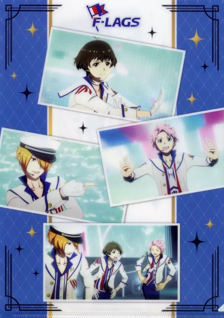 F-LAGS A4クリアファイル 「くじメイト アイドルマスター SideM 第2弾」 D-6賞