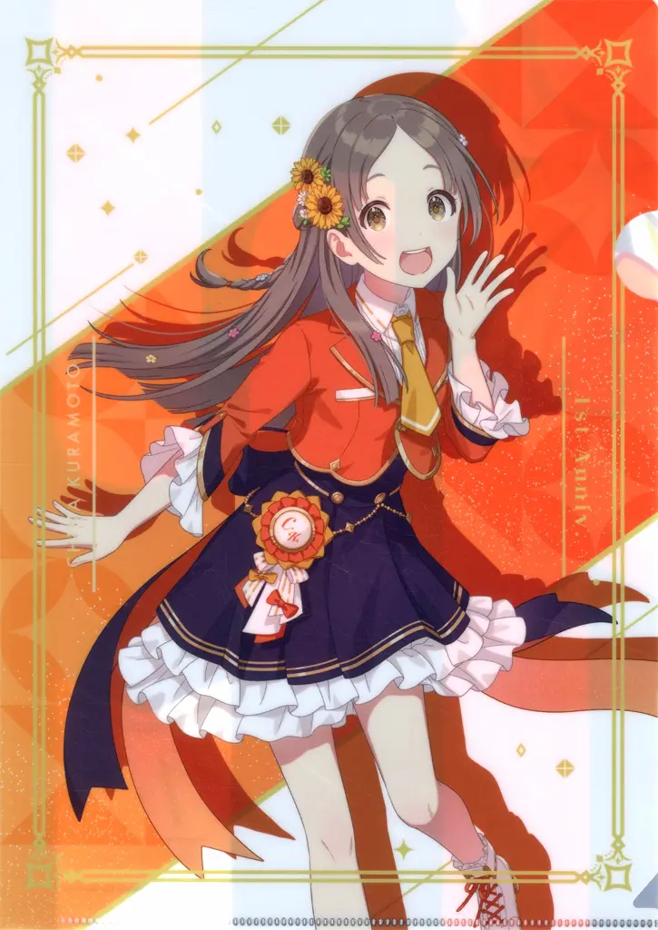 倉本千奈 The 1st Milestone ver. A4クリアファイル 「学園アイドルマスター Anniversary Celebration -The 1st Milestone-」